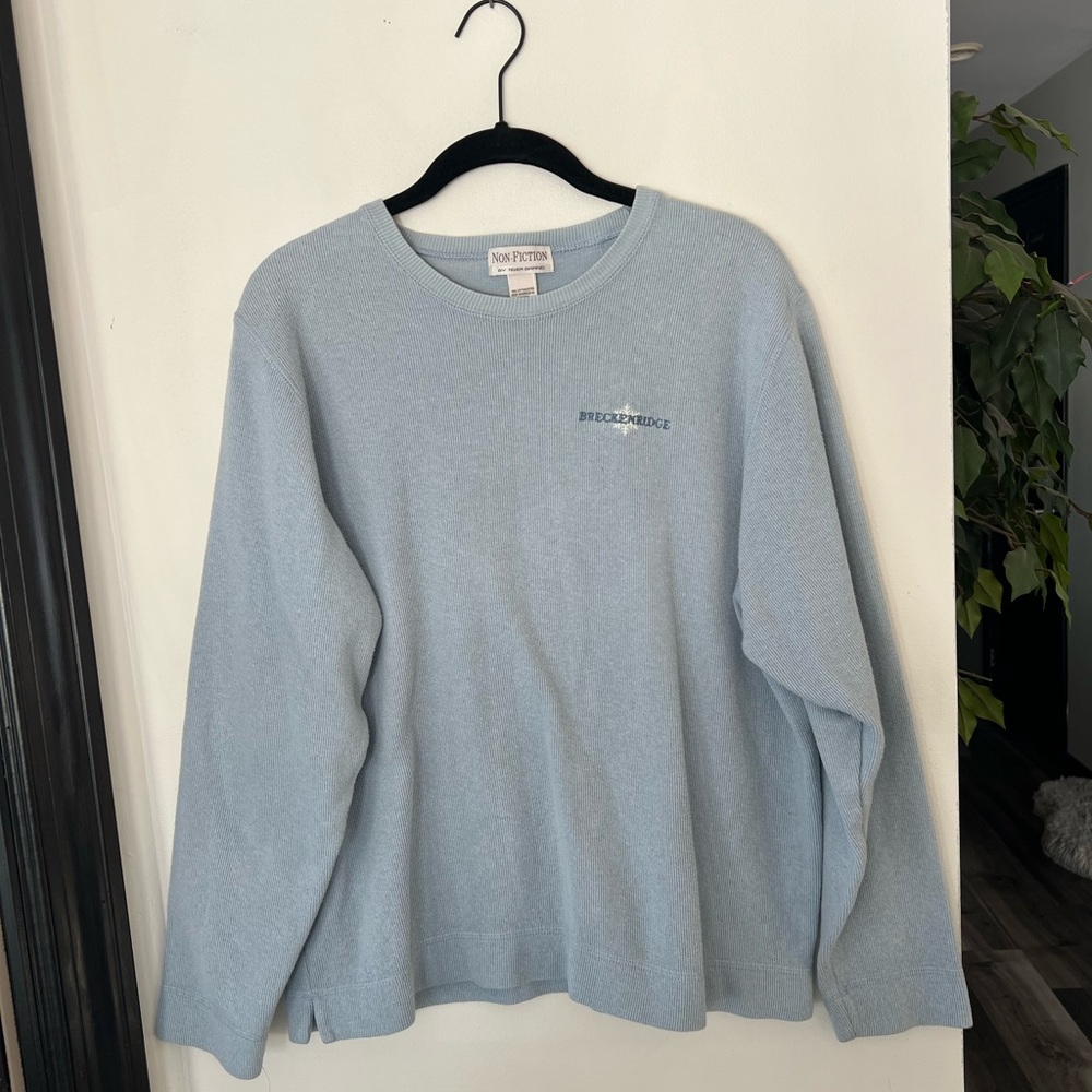 Vintage Light Blue Crewneck Sweater